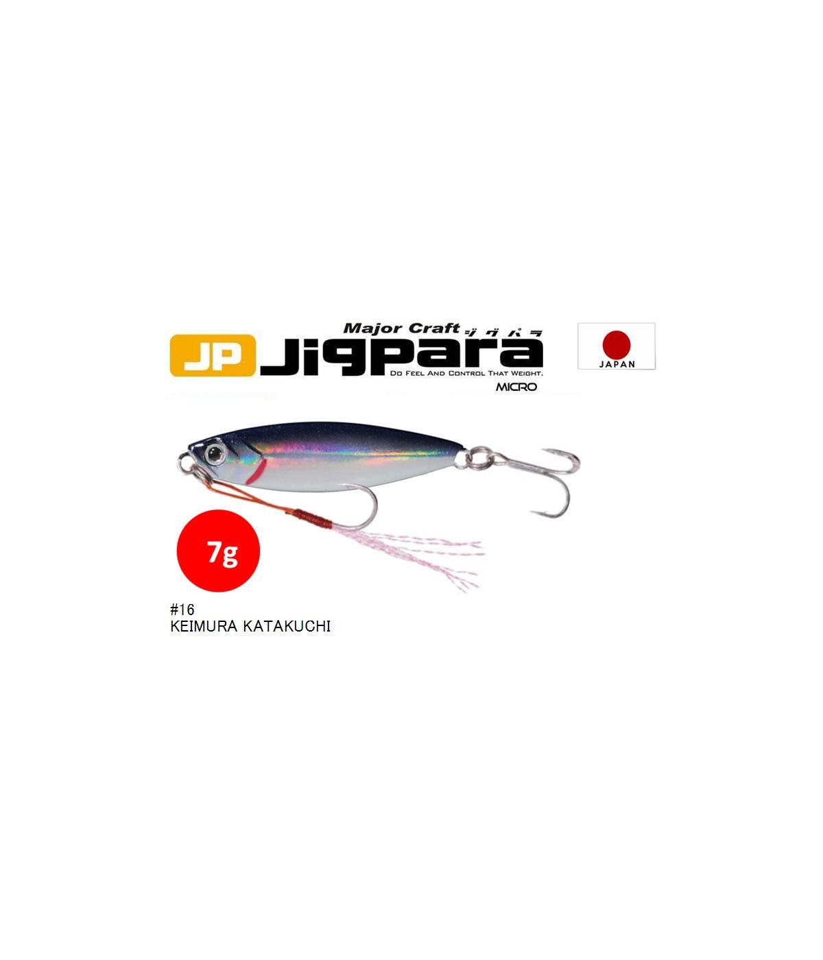 MC Major Craft Jigpara Micro JPM-7 Jig Sahte Yem 7 gr #Keımura UV Katakuchi 16MAJOR CRAFT