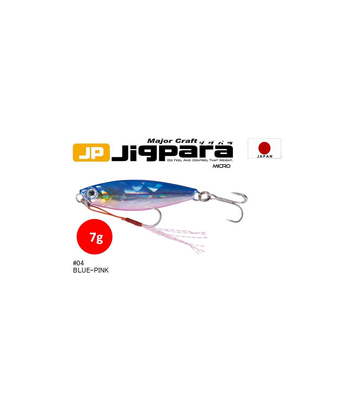 MC Major Craft Jigpara Micro JPM-7 Jig Sahte Yem 7 gr #Blue Pink 04MAJOR CRAFT