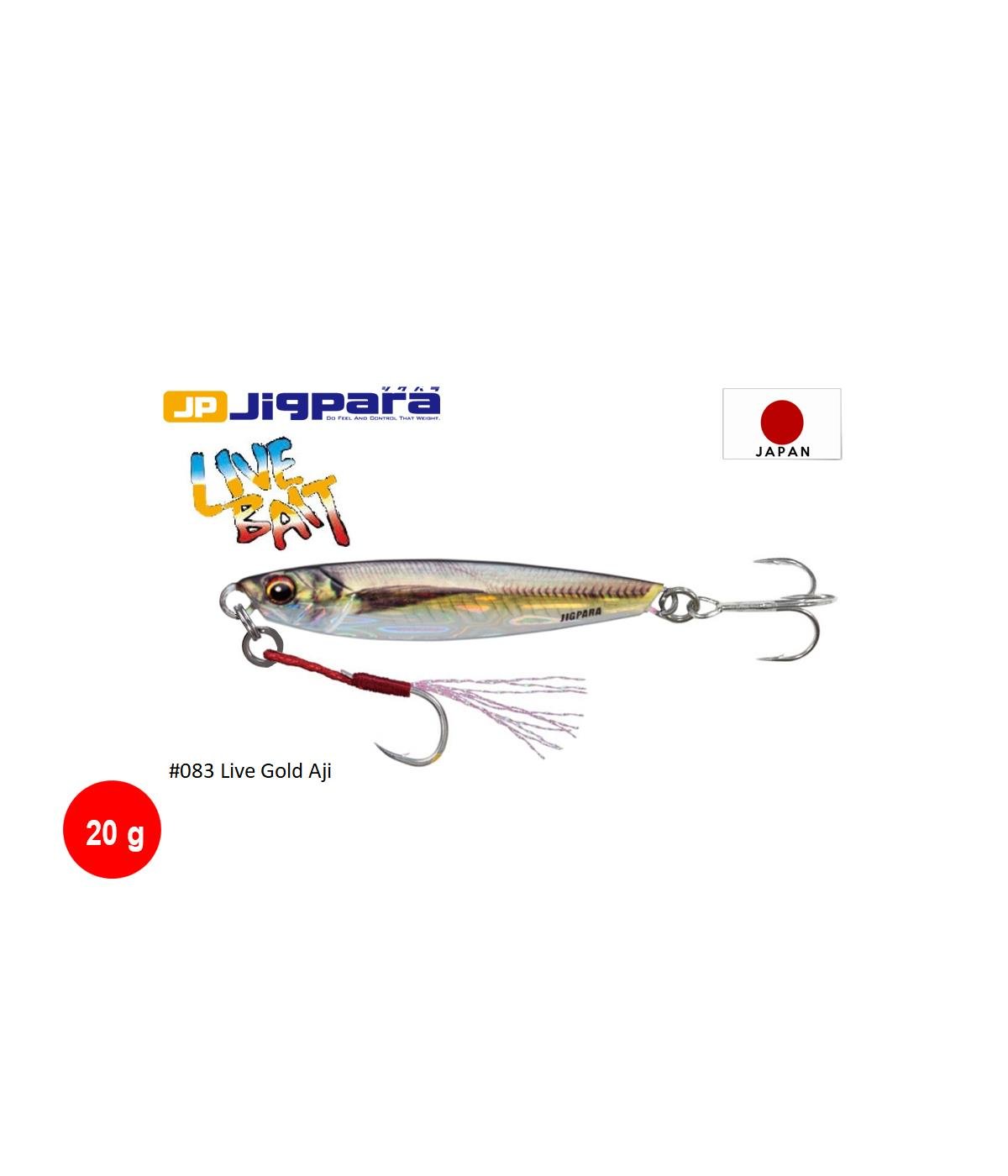 MC Major Craft Jigpara Short JPS-20L Metal Jig Yem 20 gr #Live Gold Aji 83MAJOR CRAFT