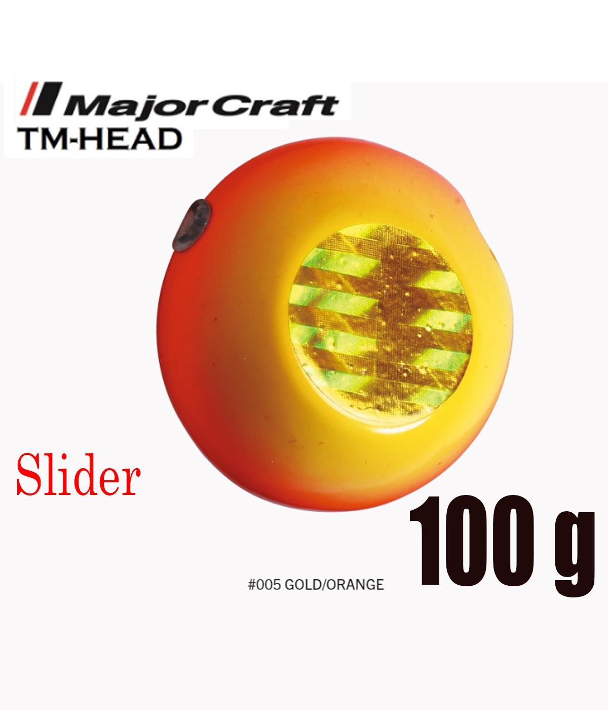 MC Major Craft TM-Head Slider 100g #05 Gold OrangeMAJOR CRAFT