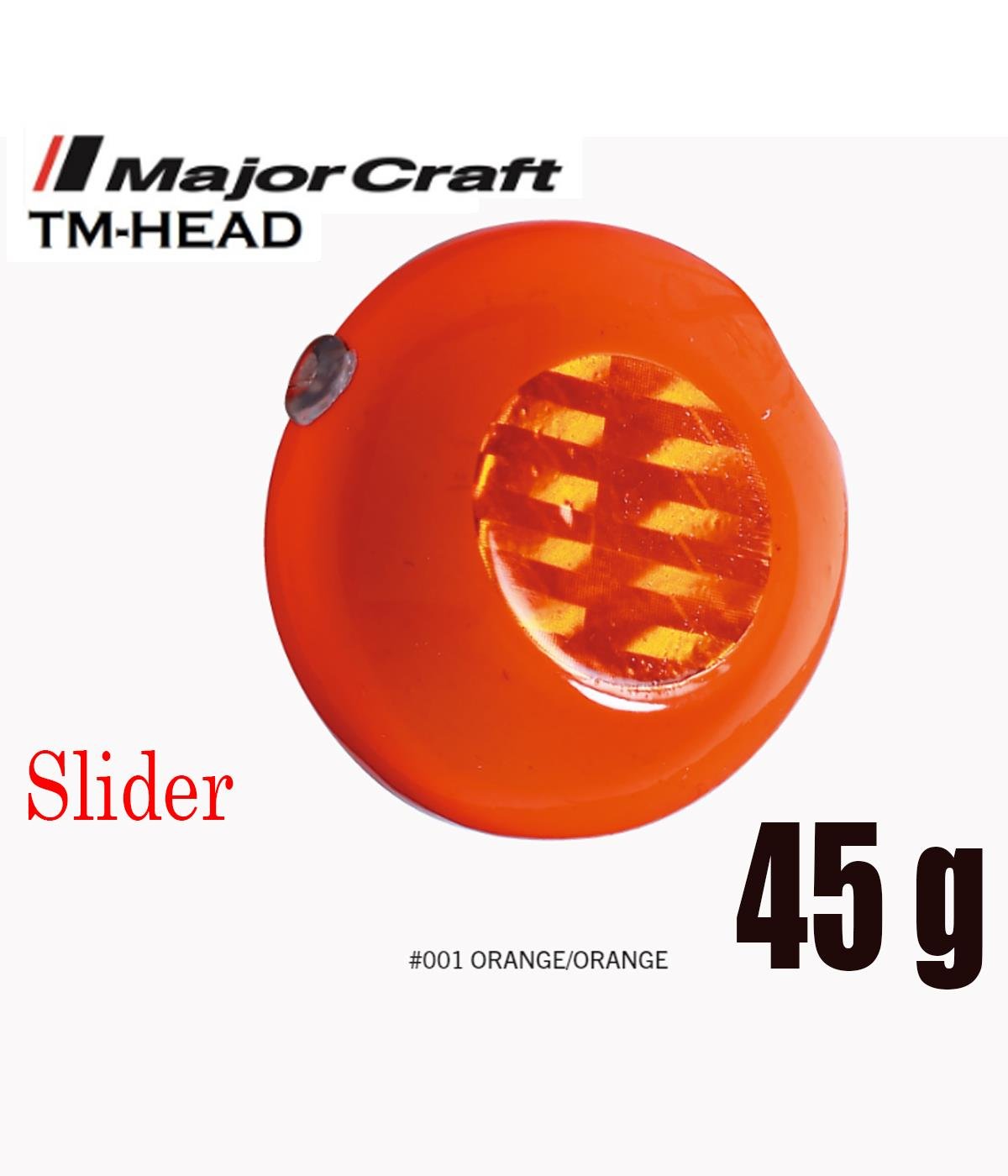 MC Major Craft TM-Head Slider 45g #01 Orange OrangeMAJOR CRAFT
