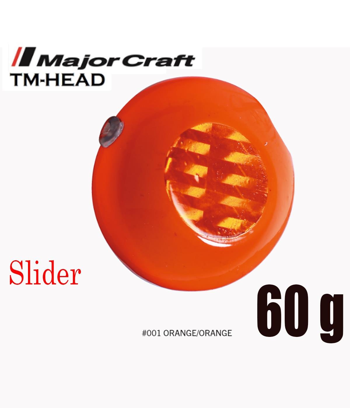MC Major Craft TM-Head Slider 60g #01 Orange OrangeMAJOR CRAFT