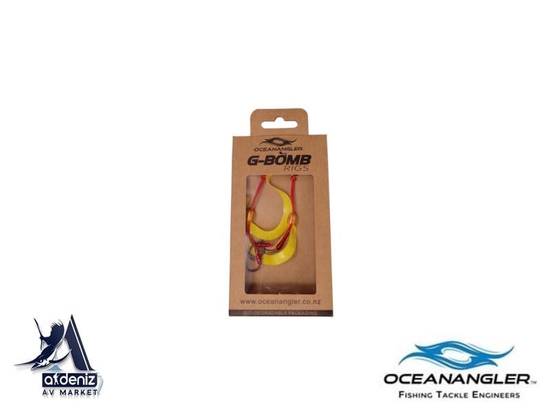 Ocean Angler G-Bomb Assist Ring Twin Pack Yellow 2/pk
