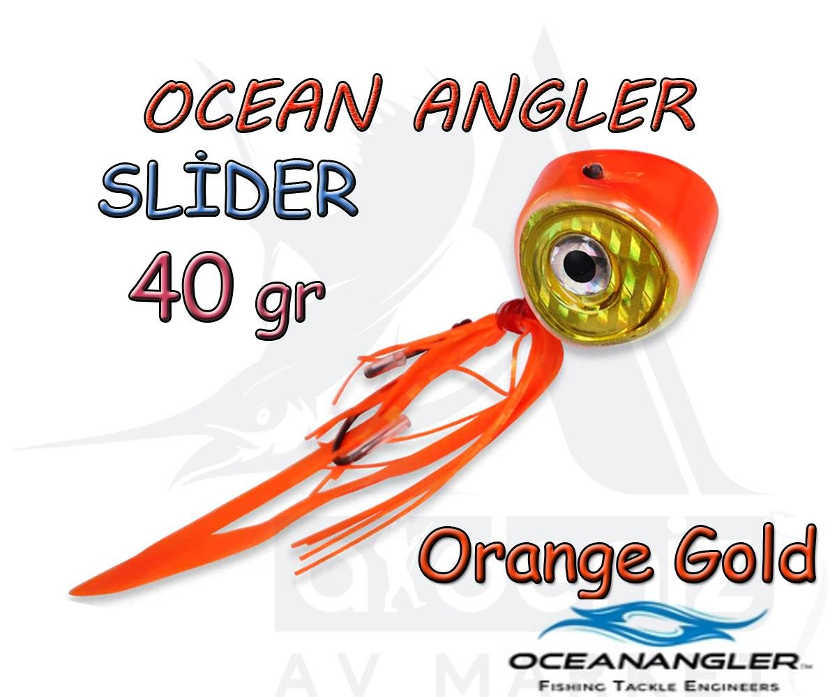 Ocean Angler Slider Kabura 40 Gr #Orange GoldOCEAN ANGLER