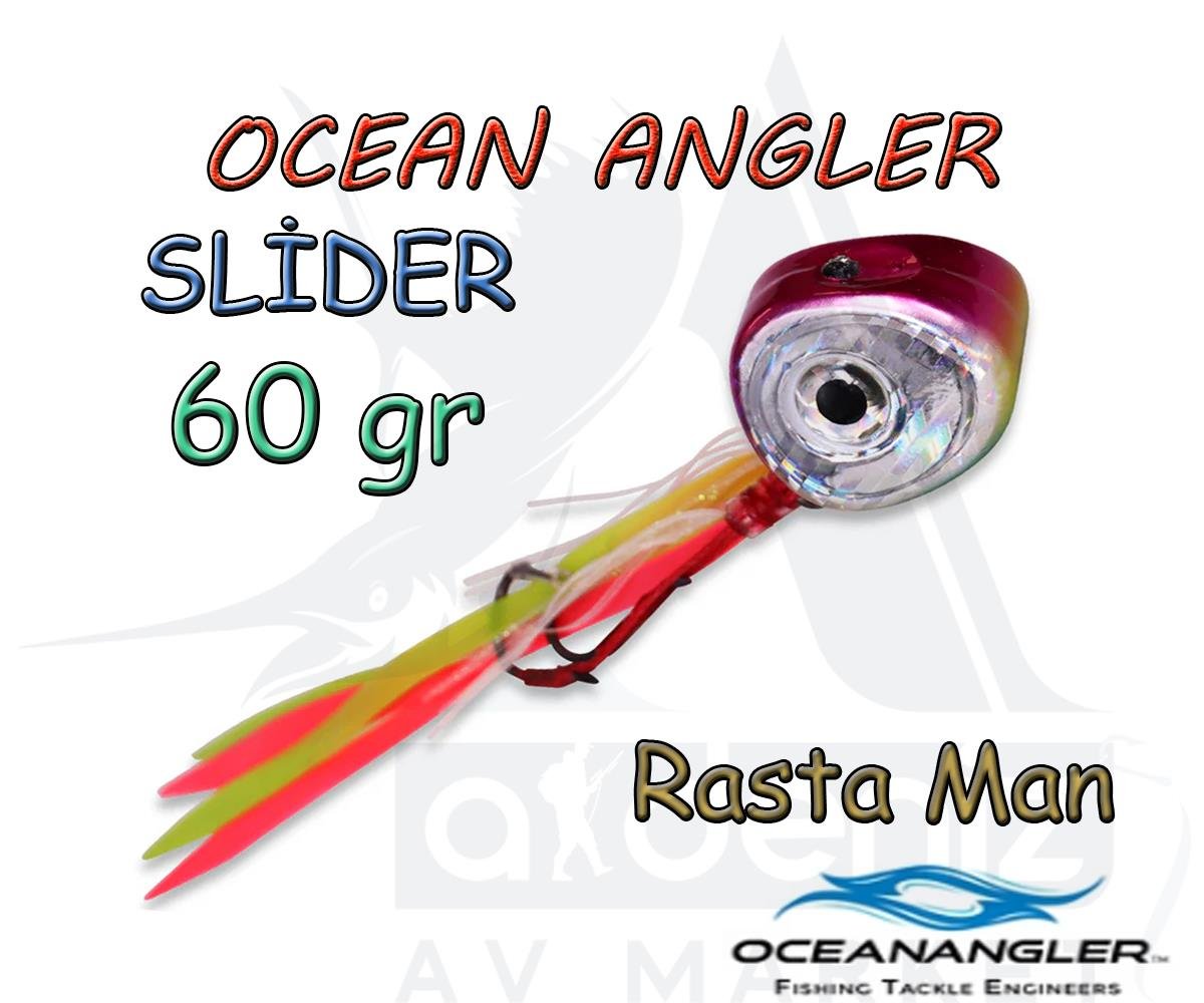 Ocean Angler Slider Kabura 60 Gr #Rasta ManOCEAN ANGLER