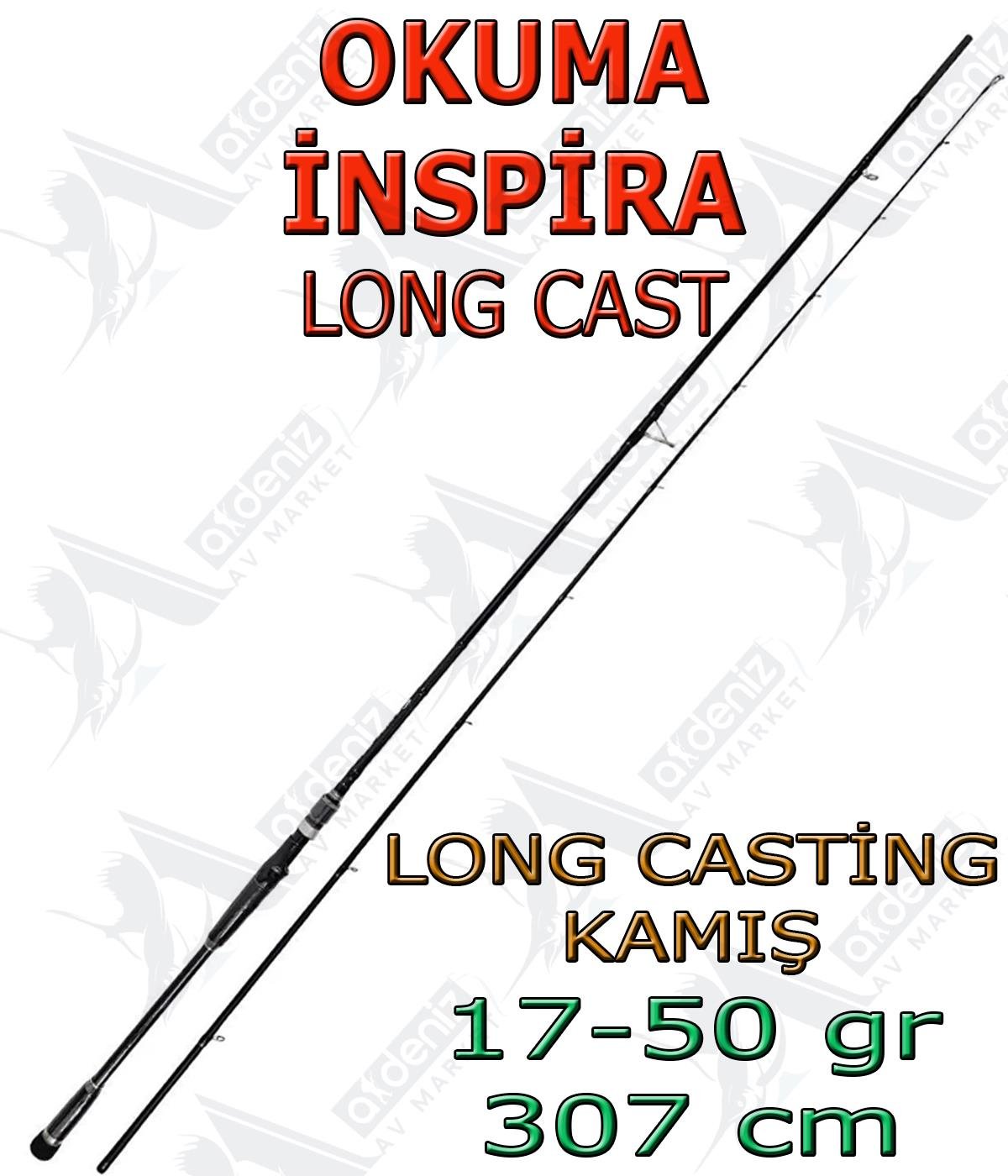 Okuma Inspira Long Cast 307cm 17-50gr Olta KamışıOKUMA