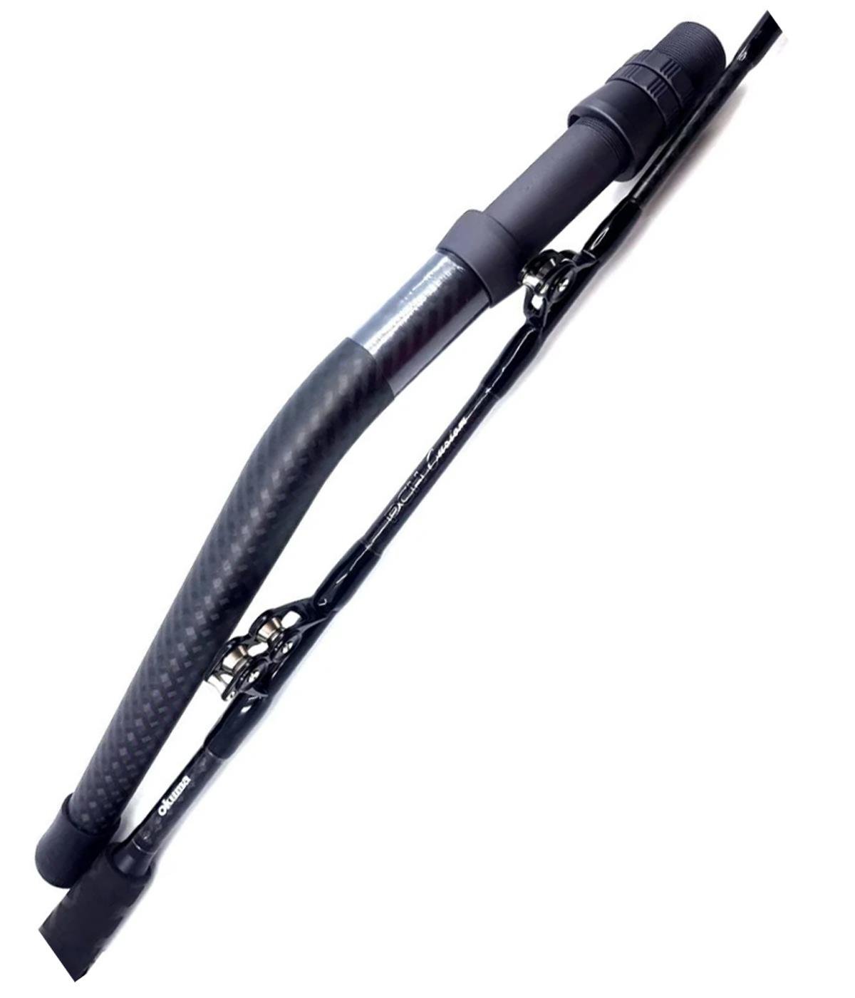 Okuma PCH Custom TRB-6101XH 100-250LBS 6' 10'' 208 Cm Trolling Olta Kamışı (Eğik Sap-Roller Halka-2 Parça)OKUMA