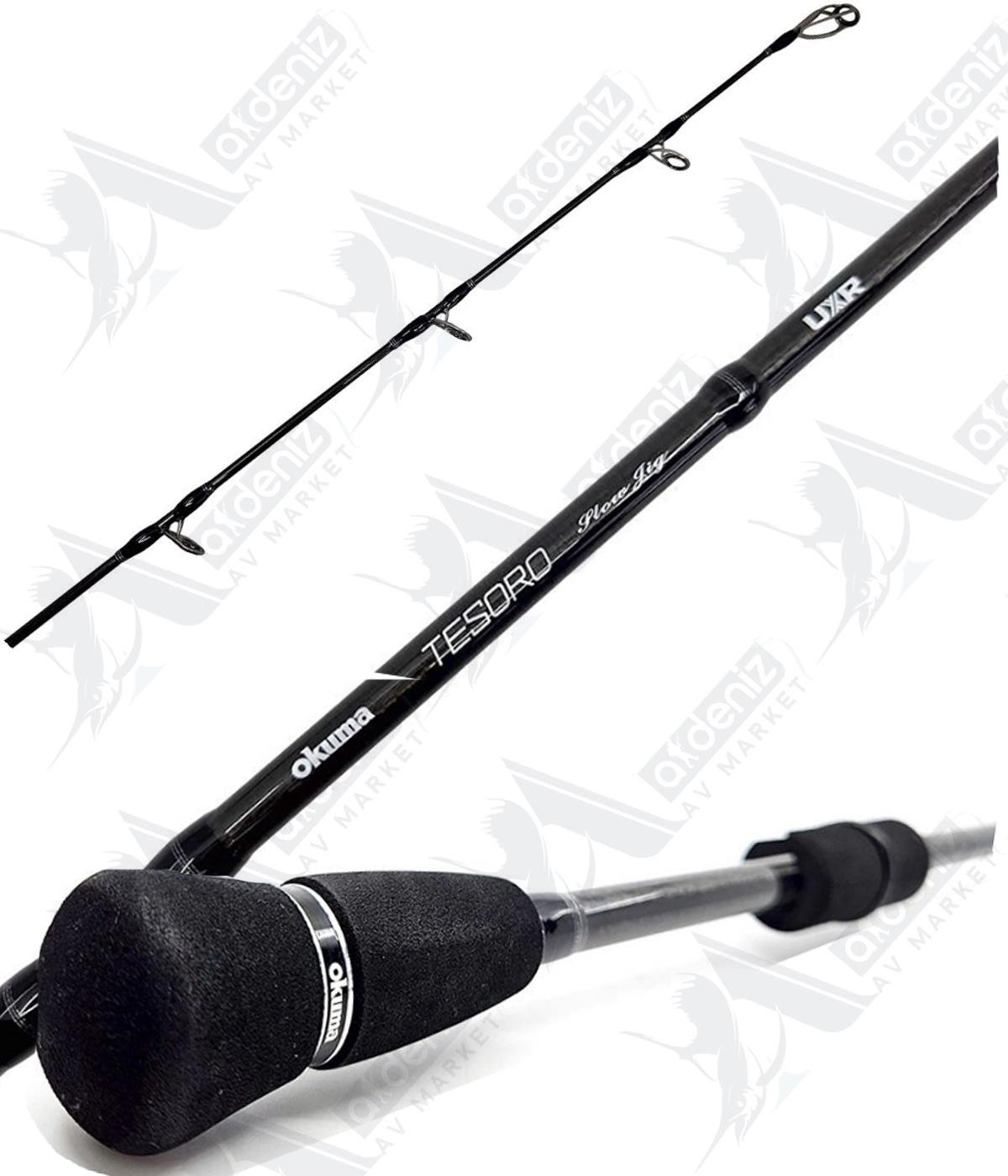 Okuma Tesoro TSR-C-662M PE2 40-150 gr 198 cm Slow Jig Kamışı (Tetikli-2 Parça)OKUMA