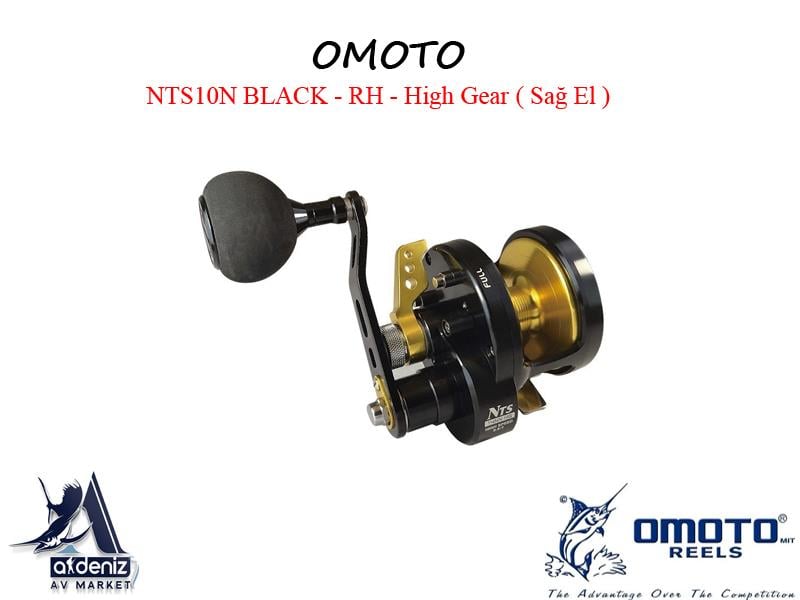 OMOTO NTS10N-RH High Gear BLACK Sağ El