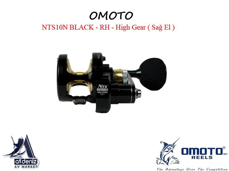 OMOTO NTS10N-RH High Gear BLACK Sağ El