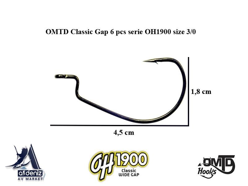 OMTD Classic Gap 6 pcs serie OH1900 size 3/0
