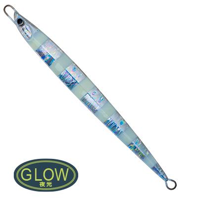 PALMS Jigaro Long Scale 80gr 14.7cm Jig Yem Color: MG-530 Zebra GlowPALMS