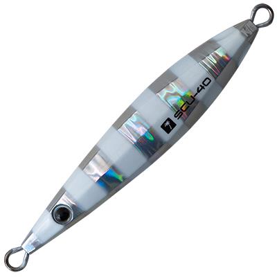 PALMS Slow Blatt Cast UP Jig 30gr 7.8cm Jig Yem Color: MG-530 Zebra GlowPALMS