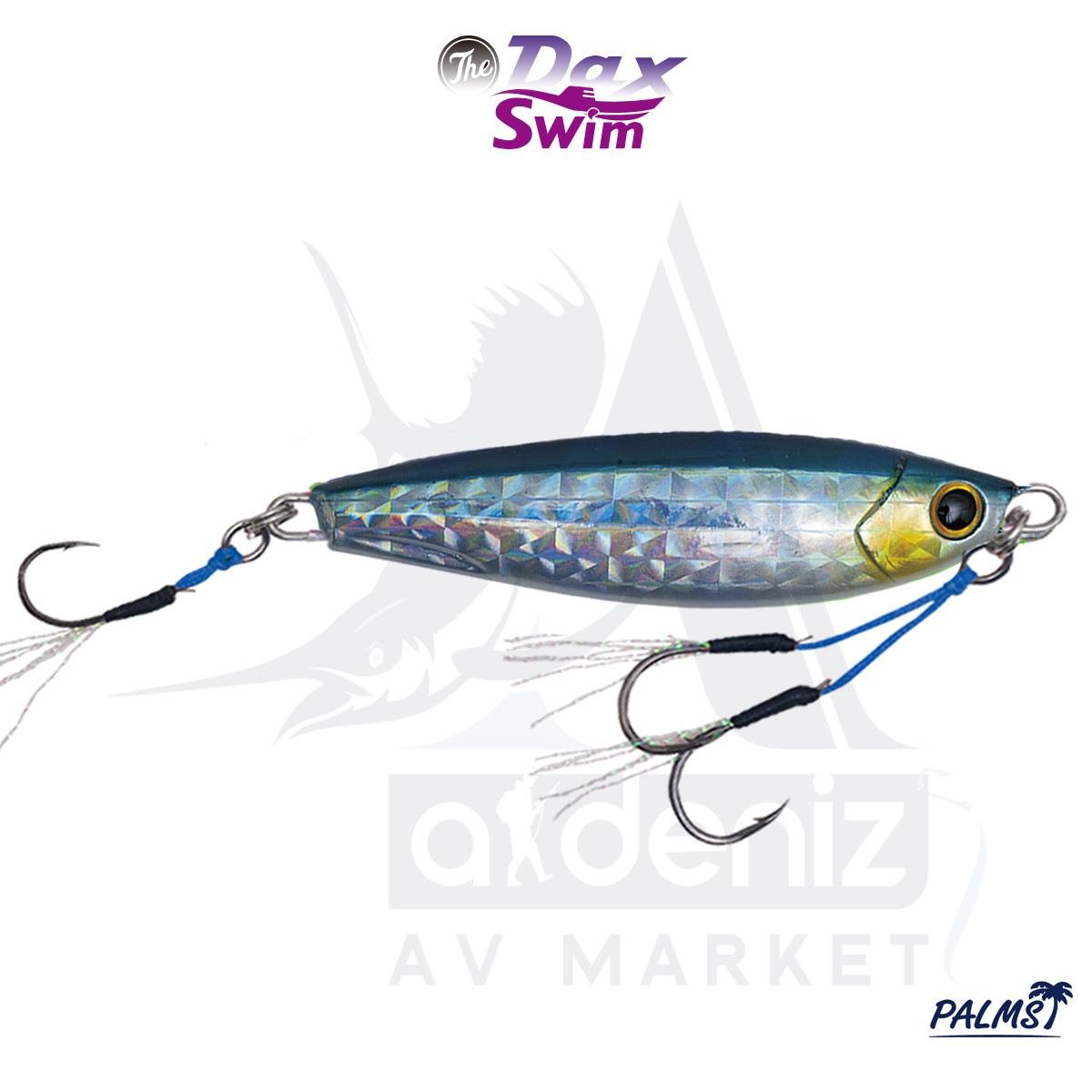 PALMS The Dax Swim 80gr 7.6cm Jig Yem Color:DH-293 UV KATAKUCHIPALMS