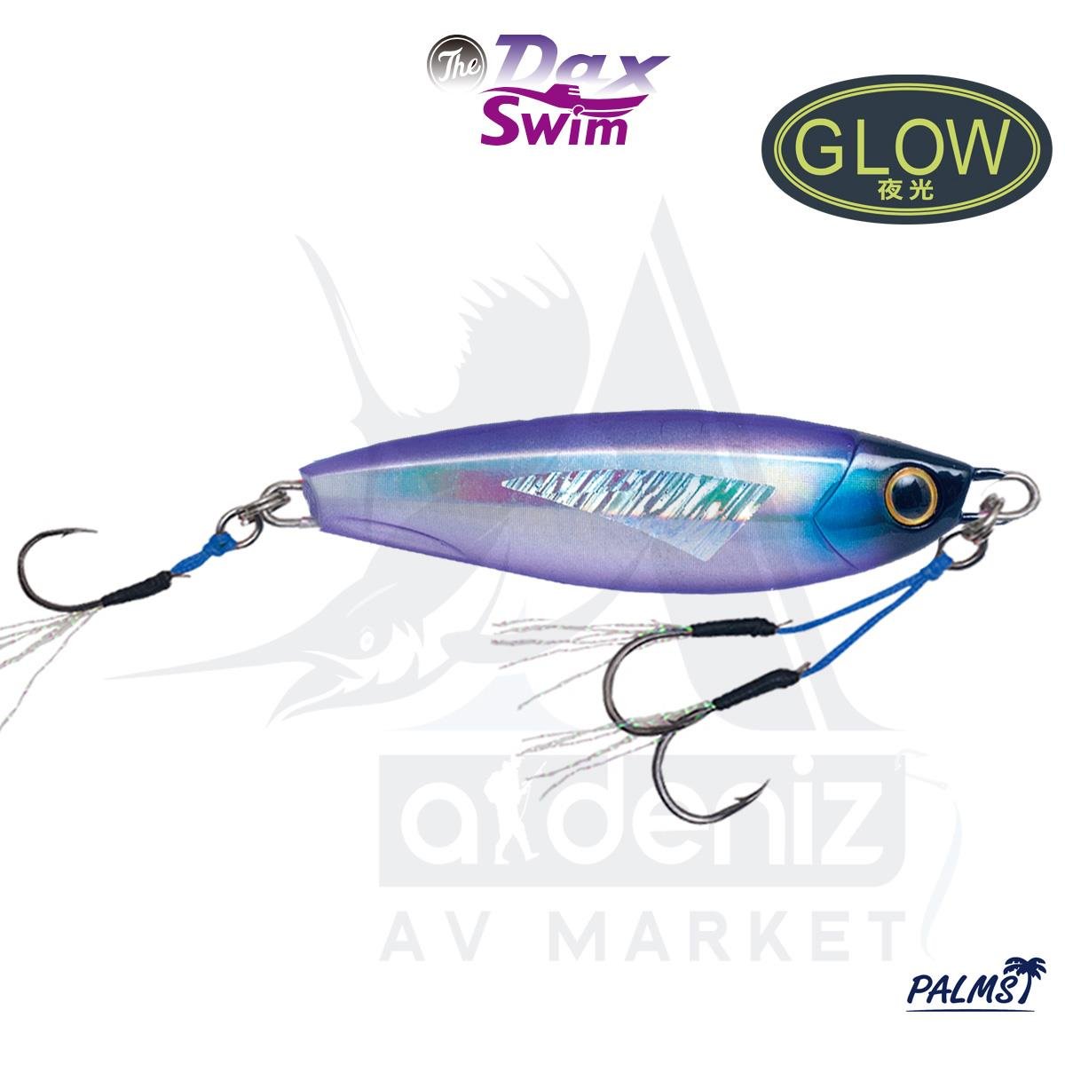 PALMS The Dax Swim 80gr 7.6cm Jig Yem Color:PL-741 LAVENDERPALMS