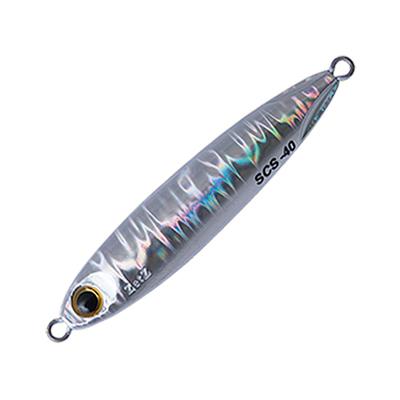PALMS Zetz Slow Blatt Cast Slim Jig 30gr 7cm Jig Yem Color: MG-529 Clear MagmaPALMS