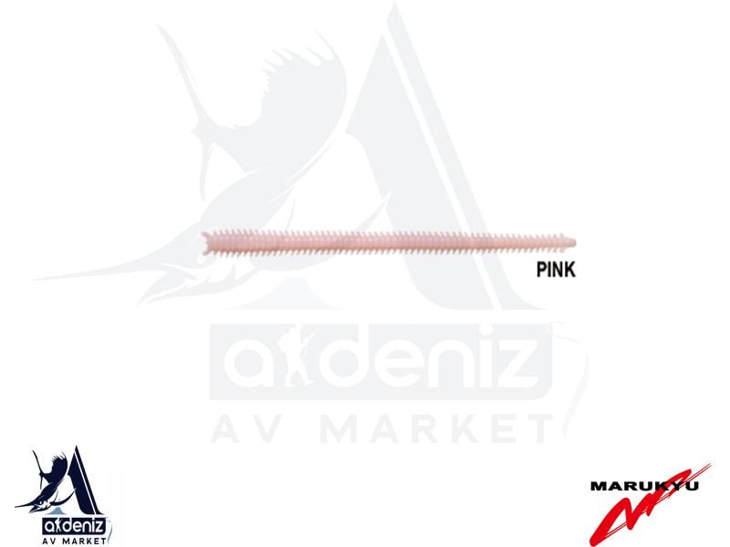 POWER İsome L (Large) Lrf Silikon Kurt Yem 11cm 15pcs #Pink