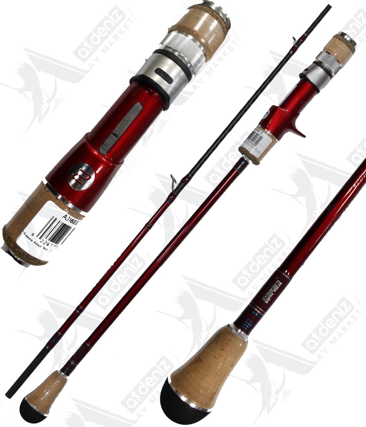 Rapala Adajo İnfinity Pe#2 Slow Jig Kamışı AJI63BJ-2 Max-200 Gr 190 Cm (Tetikli-2 Parça)RAPALA