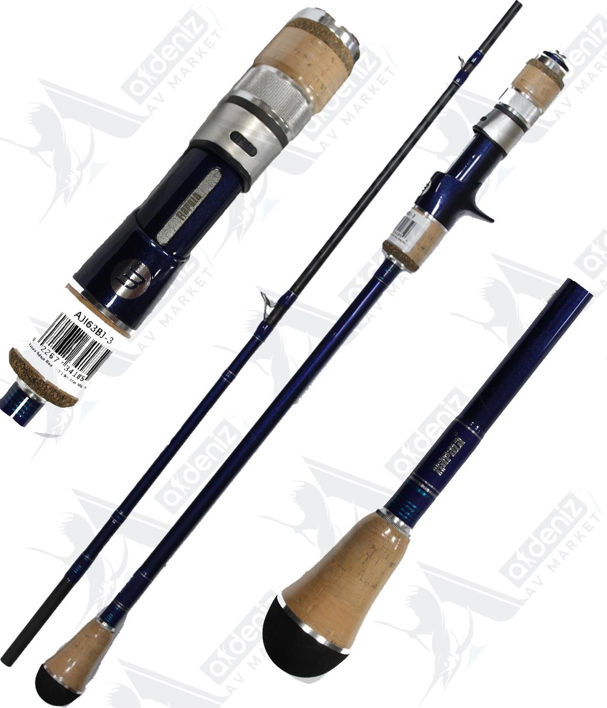 Rapala Adajo İnfinity Pe#3 Slow Jig Kamışı AJI63BJ-3 Max-300 Gr 190 Cm (Tetikli-2 Parça)RAPALA