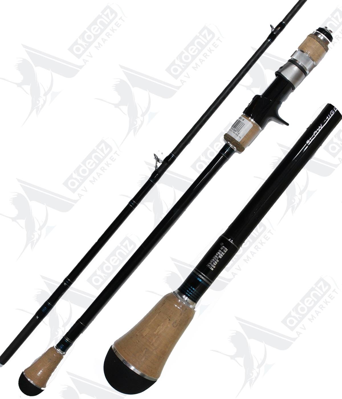 Rapala Adajo İnfinity Pe#4 Slow Jig Kamışı AJI63BJ-4 Max-400 Gr 190 Cm (Tetikli-2 Parça)RAPALA