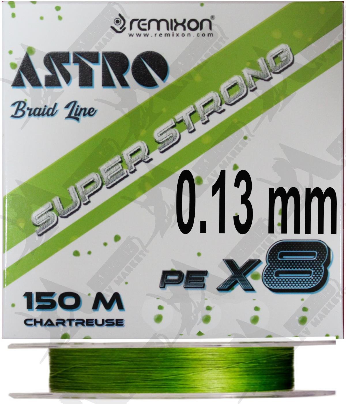 Remixon Astro 8x 0.13 mm 150mt Chartreuse (Açık Yeşil) İp MisinaREMİXON