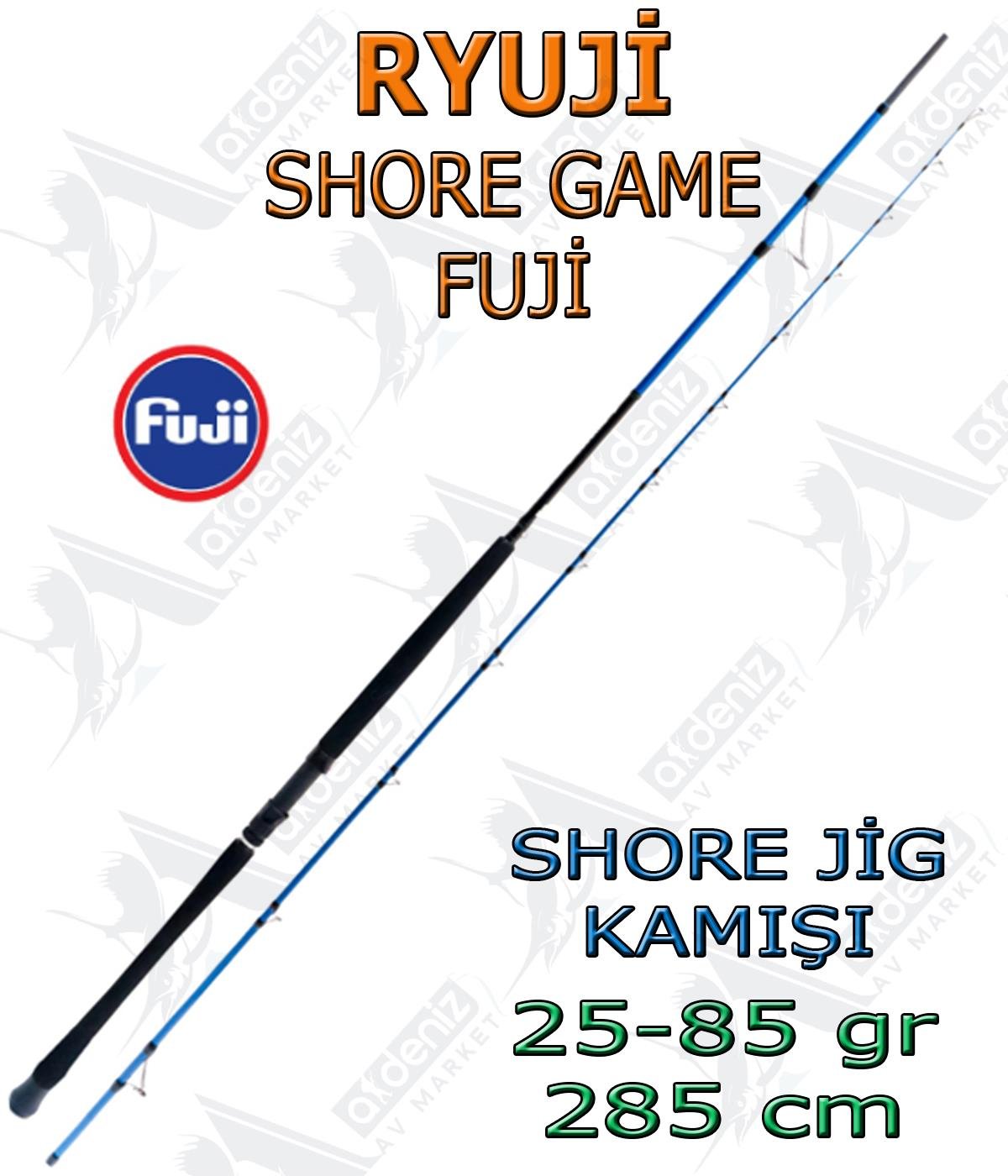 Ryuji Shore Game Fuji 25-85 Gr 2.85mt (2 Parça) Shore Jig KamışıRYUJİ