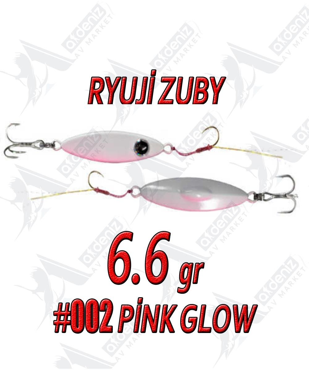 Ryuji Zuby 32mm 6.6gr LRF Jig Sahte Metal Yem #2 Pink GlowRYUJİ