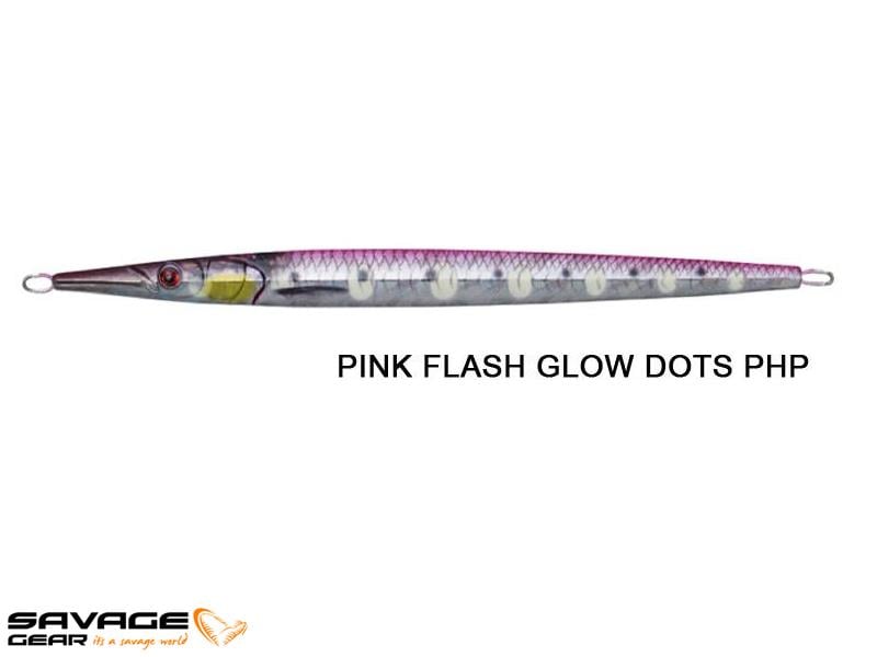 Savage Gear 3D Needle Jig 6cm 7gr Suni Yem #Pink Flash Glow Dots PHP