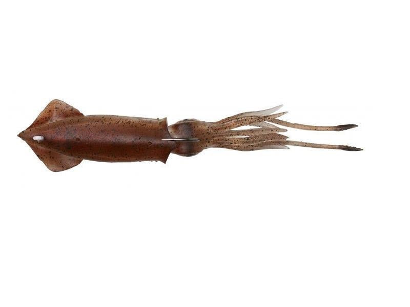 Savage gear 3D TPE Swim Squid 95mm 10g 2 Adet Suni Yem #Red Brown