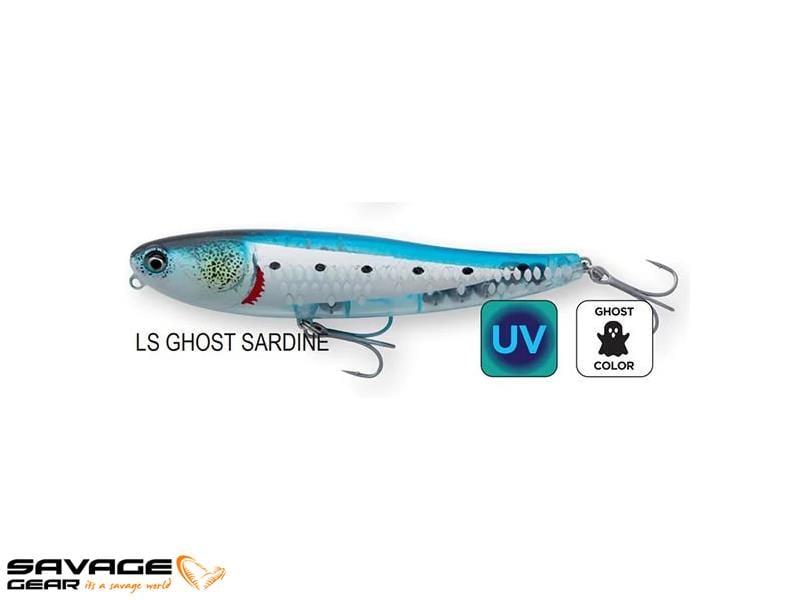 Savage Gear Bullet Mullet 8 cm 8gr Suni Yem #LS Ghost Sardine
