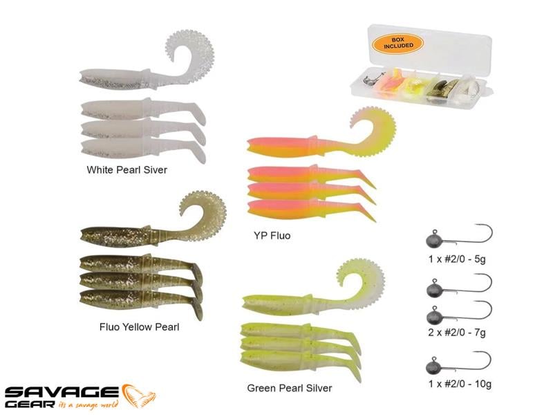 Savage gear Cannibal Box Kit M 20 Adet Suni Yem