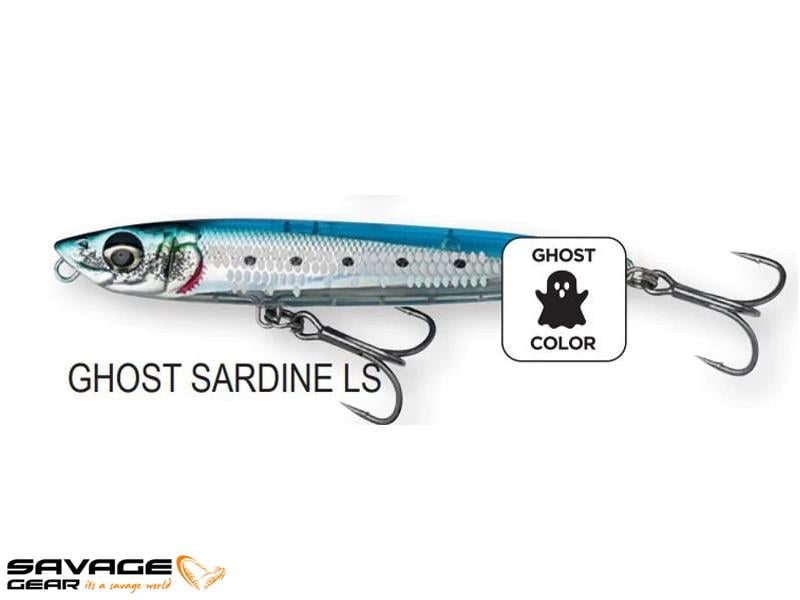 Savage Gear Cast Hacker 11.5 cm 44 gr Suni Yem #Ghost Sardine LS