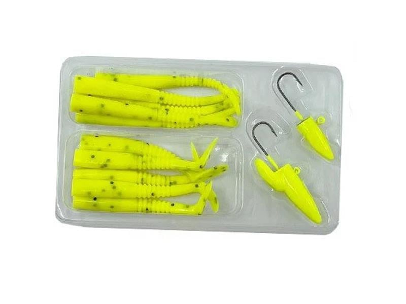 Savage gear Lrf Micro Sandeel Kit 12 Adet(1+1.5+5) Suni Yem #Yellow