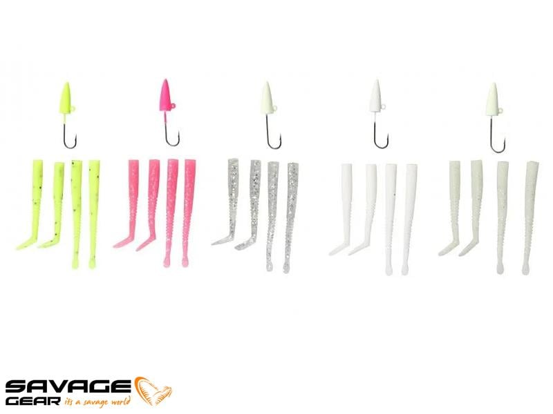 Savage gear LRF Mini Sandeel Kit 25 Adet Suni Yem