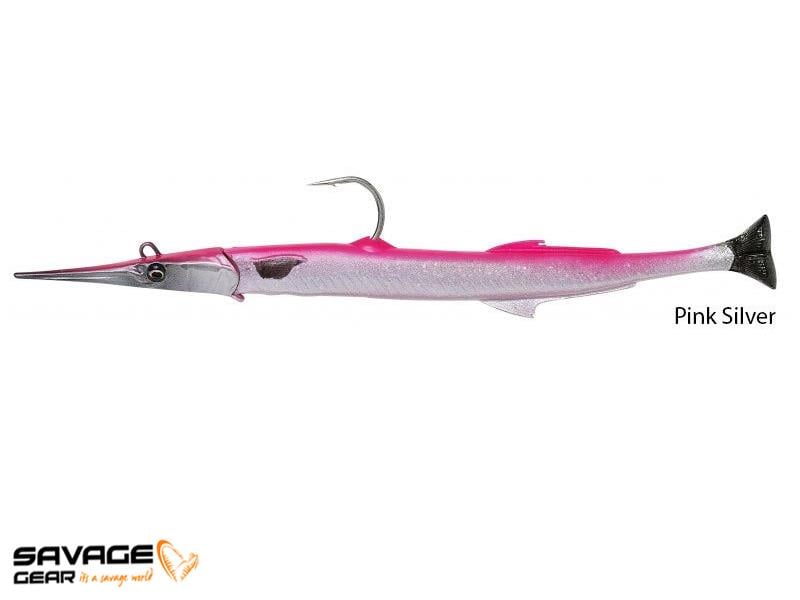 Savage gear Needlefish Pulsetail 2+1 14 cm 12g Suni Yem #Pink Silver