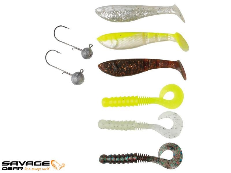 Savage gear Perch Pro Pack Kit 6+2 Pcs NL Suni Yem