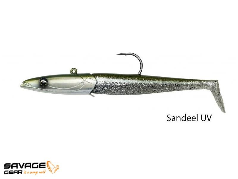 Savage gear Sandeel 20 cm 265 gr 2+1 Suni Yem #Sandeel UV