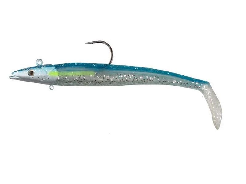 Savage gear Sandeel 20cm 150g 2+1 Adet Suni Yem #Blue Silver