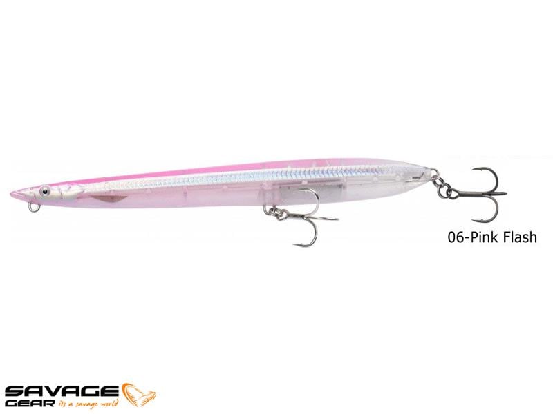 Savage gear Sandeel Surf Walker 125 mm 10 gr Suni Yem #06-Pink Flash