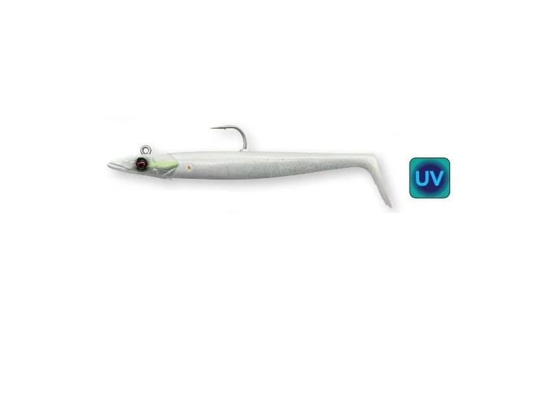 Savage Gear Sandeel V2 12 cm 22 gr 2+1 #White Pearl Silver