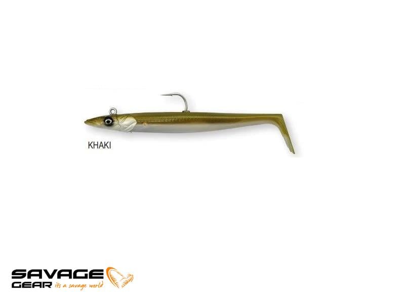 Savage Gear Sandeel V2 12 cm 22 gr 2+1 #Khaki