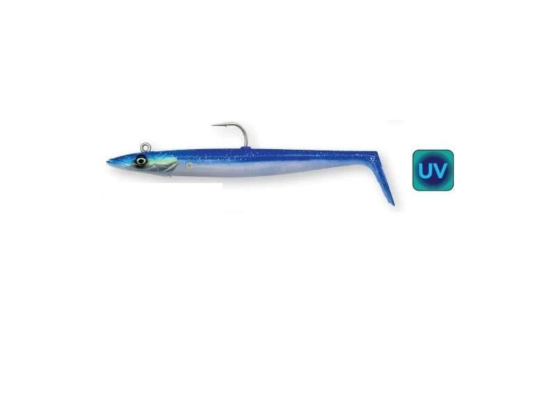 Savage Gear Sandeel V2 12 cm 22 gr 2+1 #Blue Pearl Silver