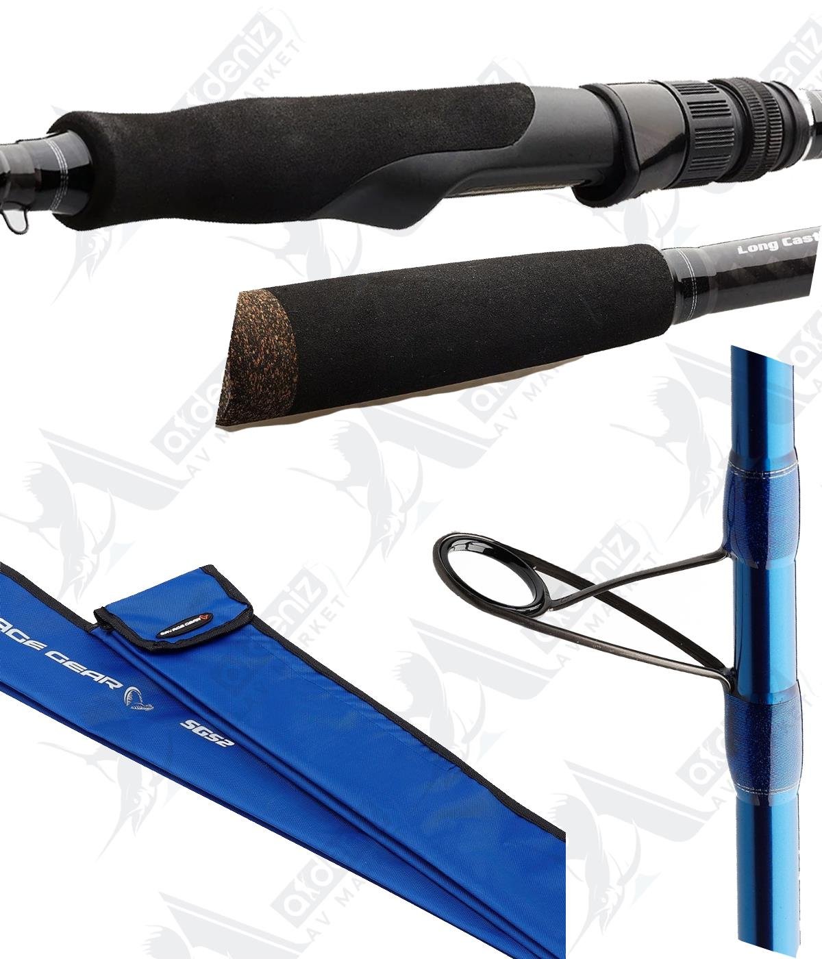Savage Gear SGS2 Long Casting 2.90 mt 15-50 gr 2 Parça Olta KamışıSAVAGE  GEAR