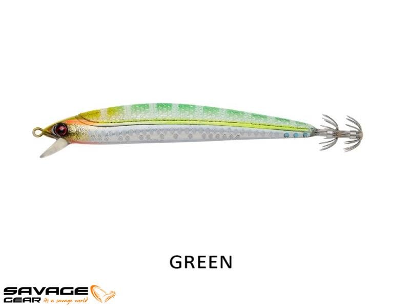 Savage Gear Squid Beat Trolling 10cm 11gr Suni Yem #GreenSAVAGE  GEAR