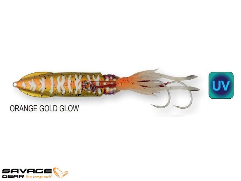 Savage Gear Swimsquid Inchiku 10.3cm 180gr Suni Yem #Orange Gold Glow