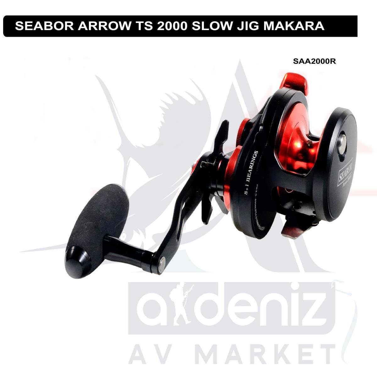 SEABOR Arrow TS 2000 Slow Jig Çıkrık Makinesi (Sağ El)SEABOR