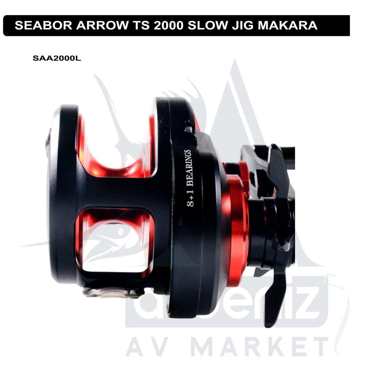 SEABOR Arrow TS 2000 Slow Jig Çıkrık Makinesi (Sol El)SEABOR