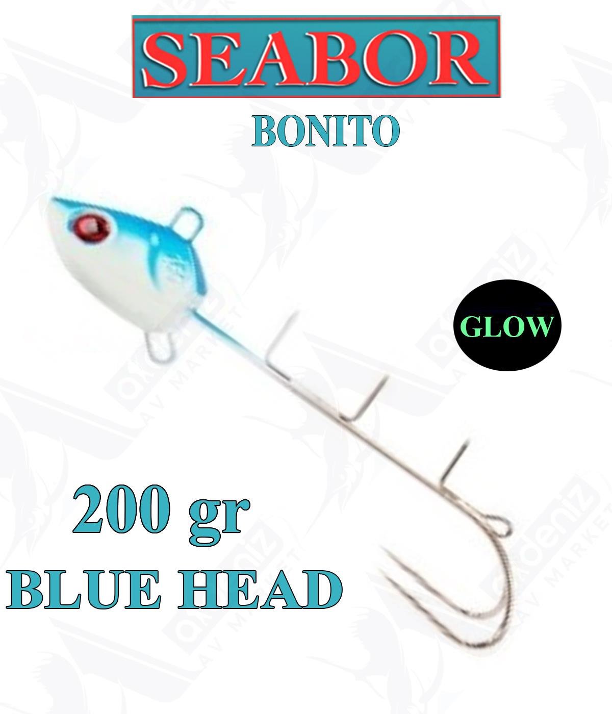 Seabor Bonito Jig Head SBR069 200gr #BLUESEABOR