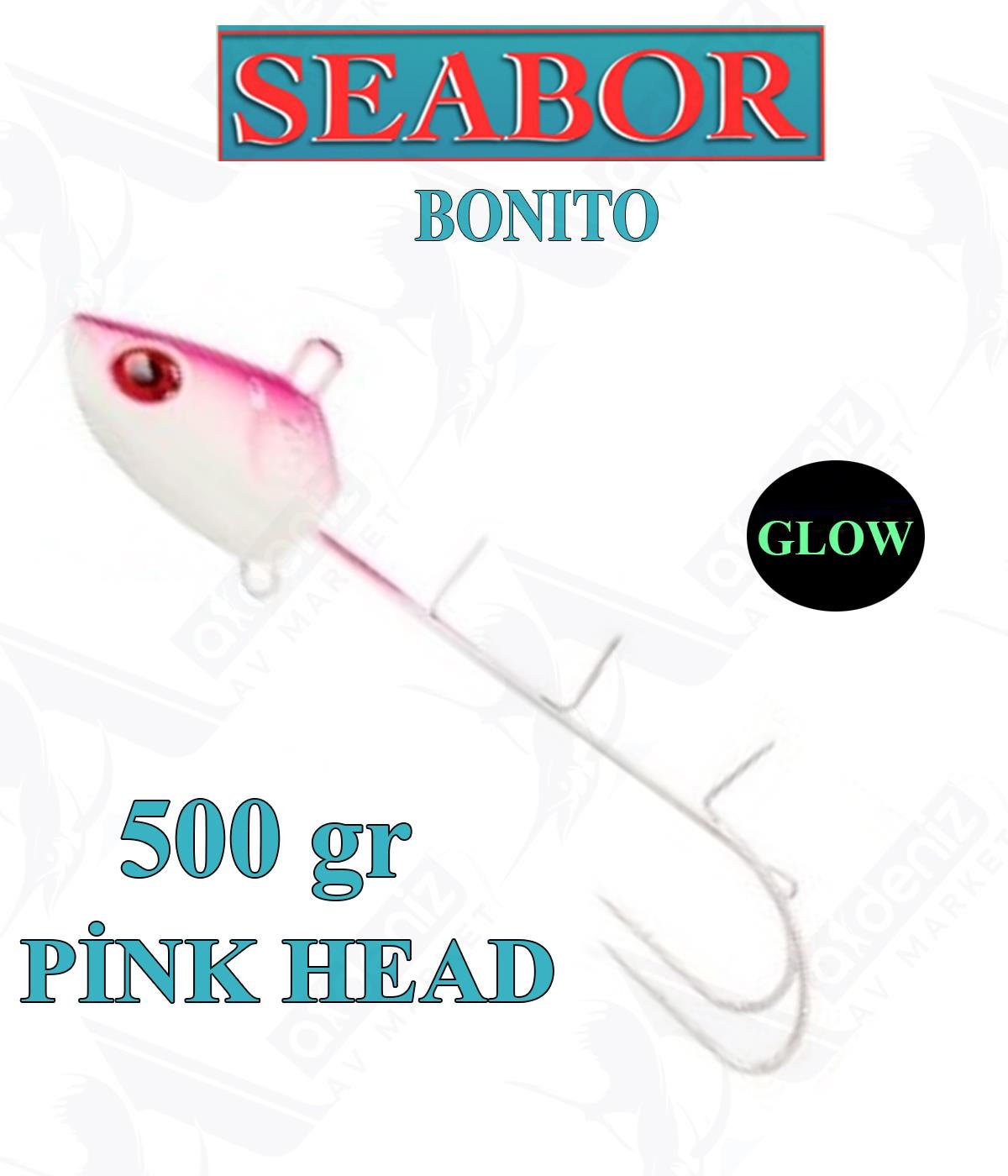 Seabor Bonito Jig Head SBR069 500gr #PİNKSEABOR