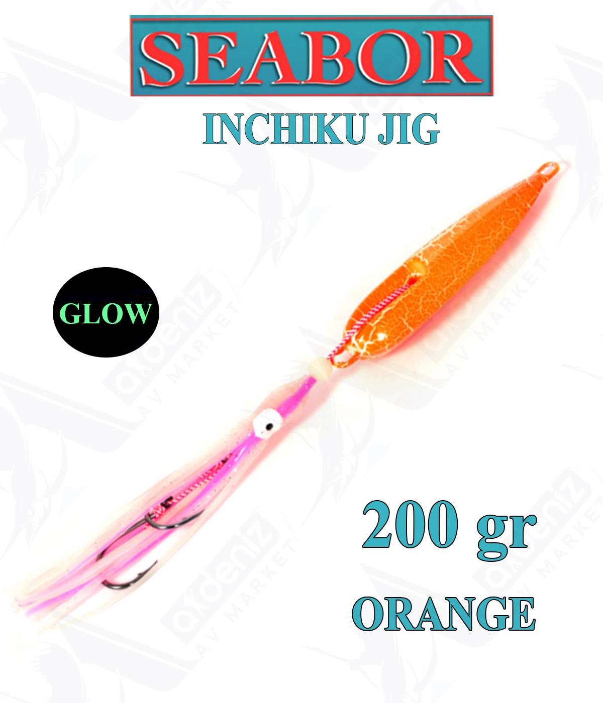 Seabor İnchiku Metal Jig Yem SBR015 200gr #CRANKSEABOR